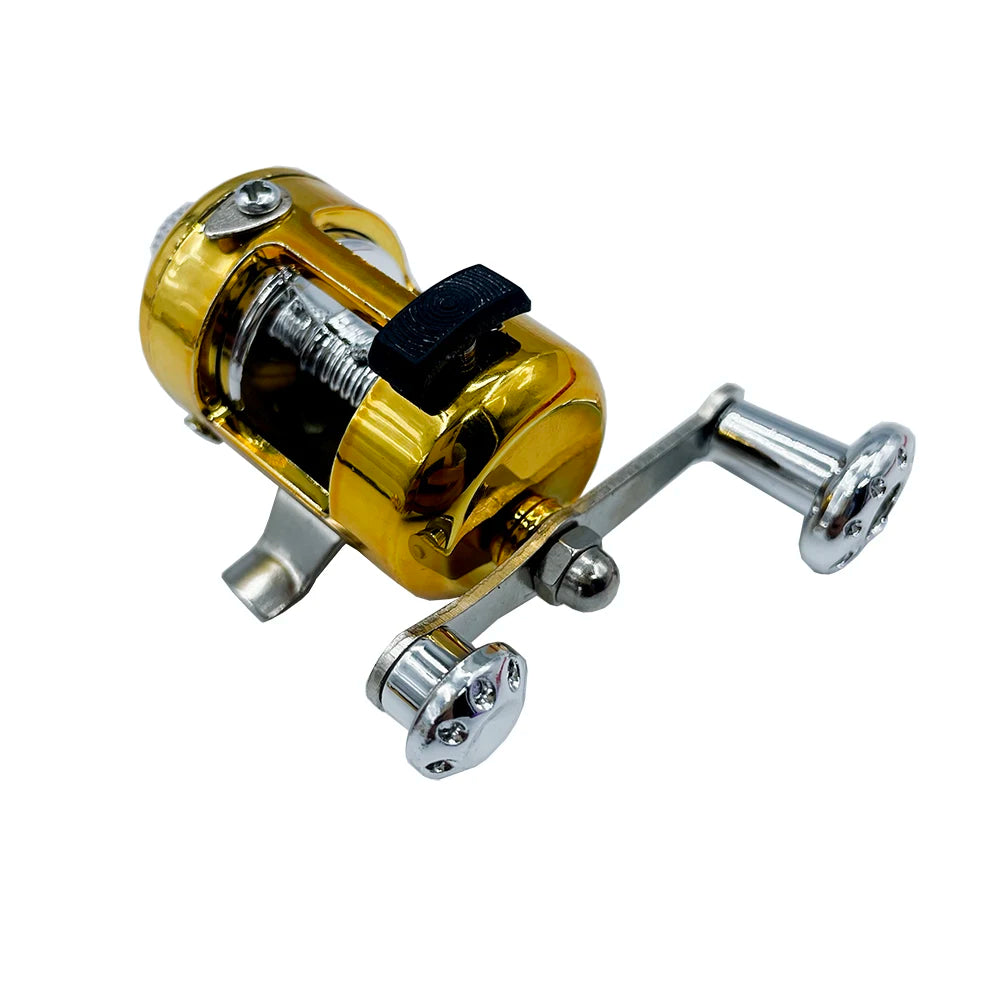 Asher Daniel Grand Outdoors: Mini Fishing Rod Reel Combo Set | Mini Telescopic Pocket Pen Fishing Rod | Pole + Reel