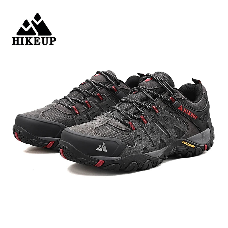 Asher Daniel Grand Outdoors: Men's Hiking Shoes | Suede Leather | Outdoor Shoes | Wear-resistant | Trekking | Walking | Hunting