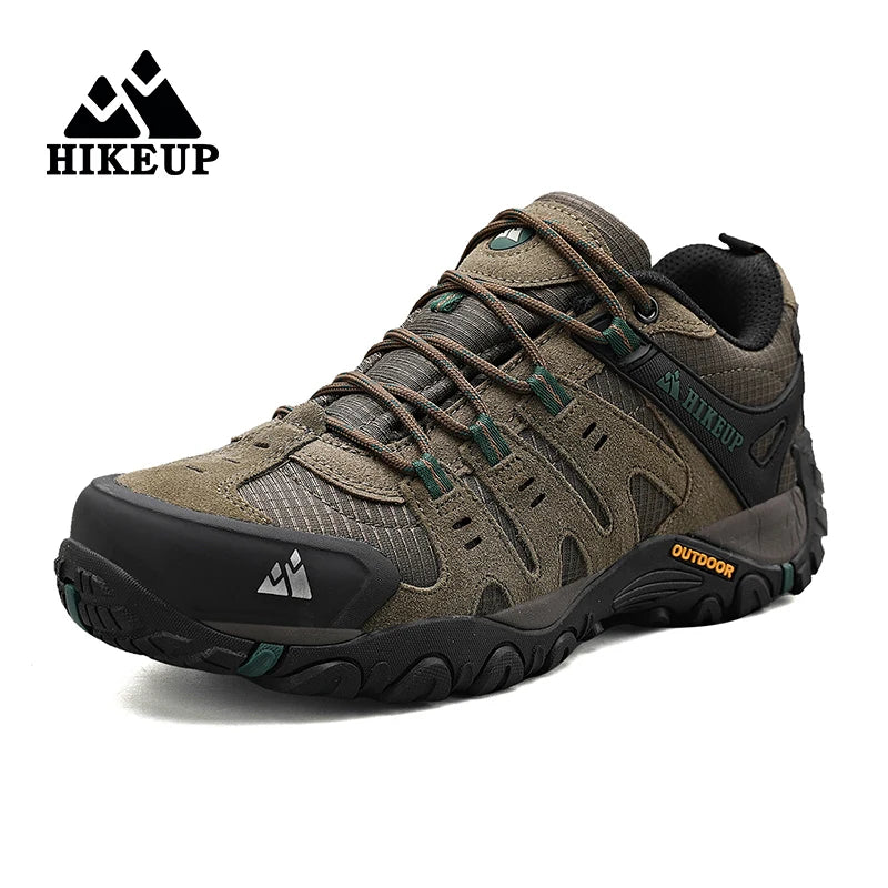 Asher Daniel Grand Outdoors: Men's Hiking Shoes | Suede Leather | Outdoor Shoes | Wear-resistant | Trekking | Walking | Hunting