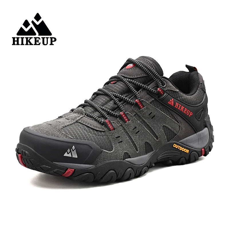 Asher Daniel Grand Outdoors: Men's Hiking Shoes | Suede Leather | Outdoor Shoes | Wear-resistant | Trekking | Walking | Hunting