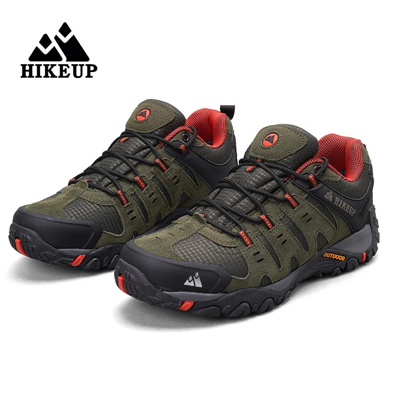 Asher Daniel Grand Outdoors: Men's Hiking Shoes | Suede Leather | Outdoor Shoes | Wear-resistant | Trekking | Walking | Hunting