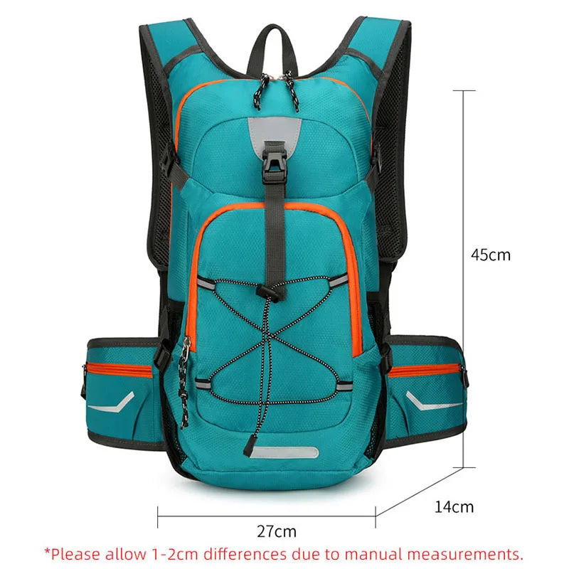Asher Daniel Grand Outdoors: Lightweight Hydration Backpack | Outdoor Sport | Hiking | Camping |Climbing | Mountaineering Rucksack | Travel Hydro Water Daypack
