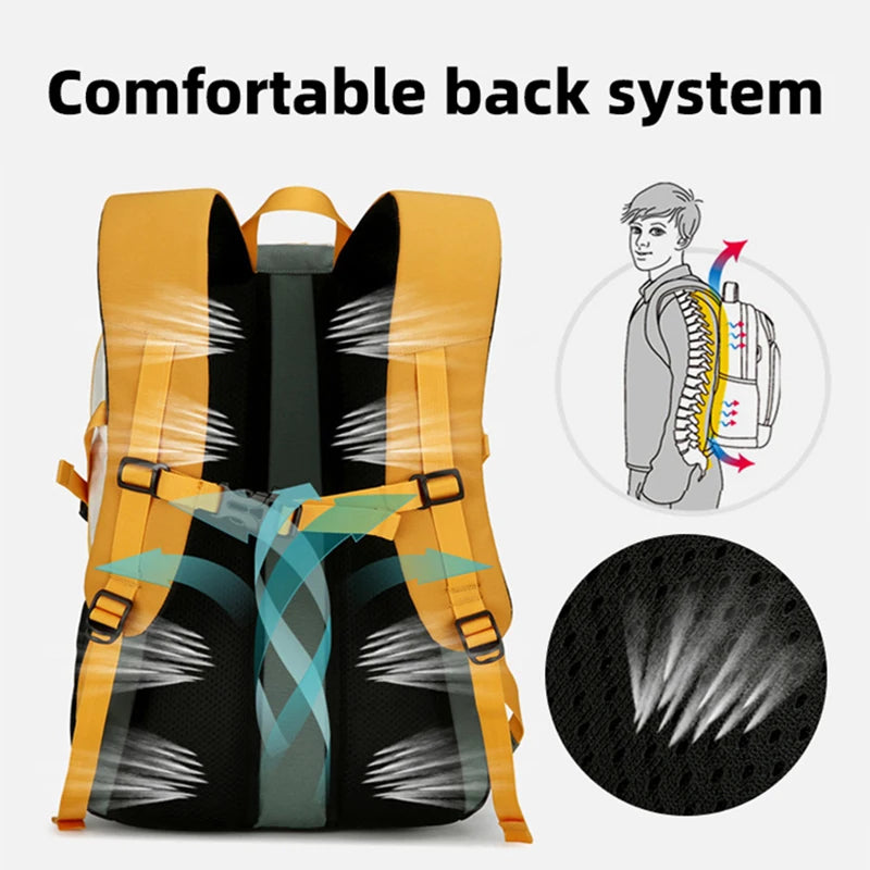 Asher Daniel Grand Outdoors: Hiking Backpack | Lightweight Travel Rucksack | Camping