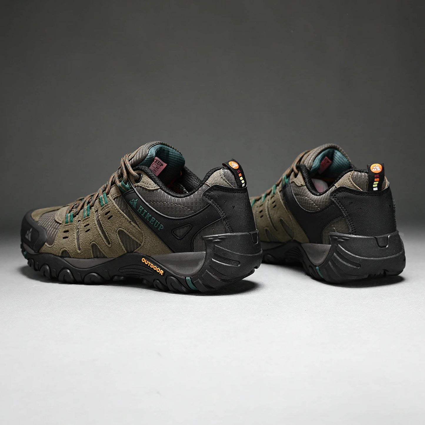 Asher Daniel Grand Outdoors: Men's Hiking Shoes | Suede Leather | Outdoor Shoes | Wear-resistant | Trekking | Walking | Hunting