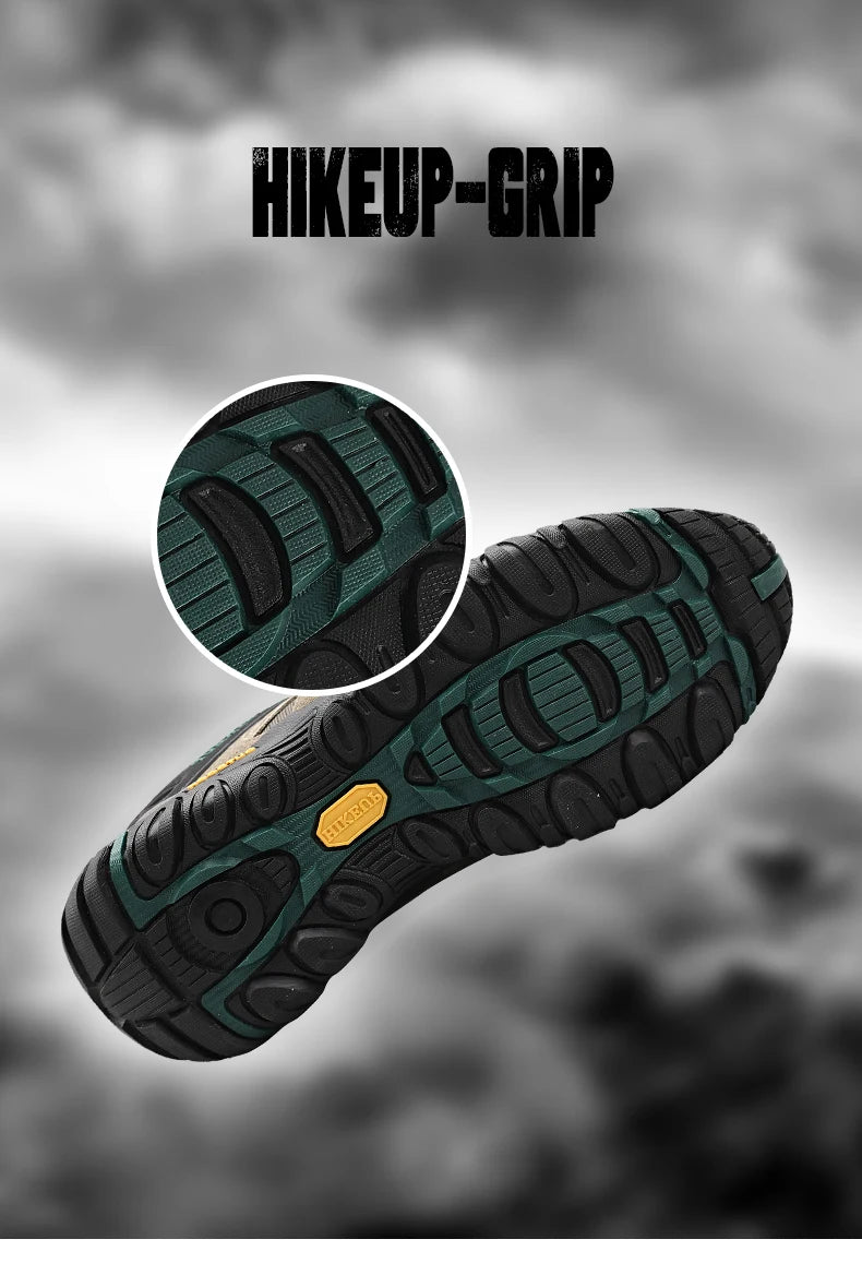 Asher Daniel Grand Outdoors: Men's Hiking Shoes | Suede Leather | Outdoor Shoes | Wear-resistant | Trekking | Walking | Hunting