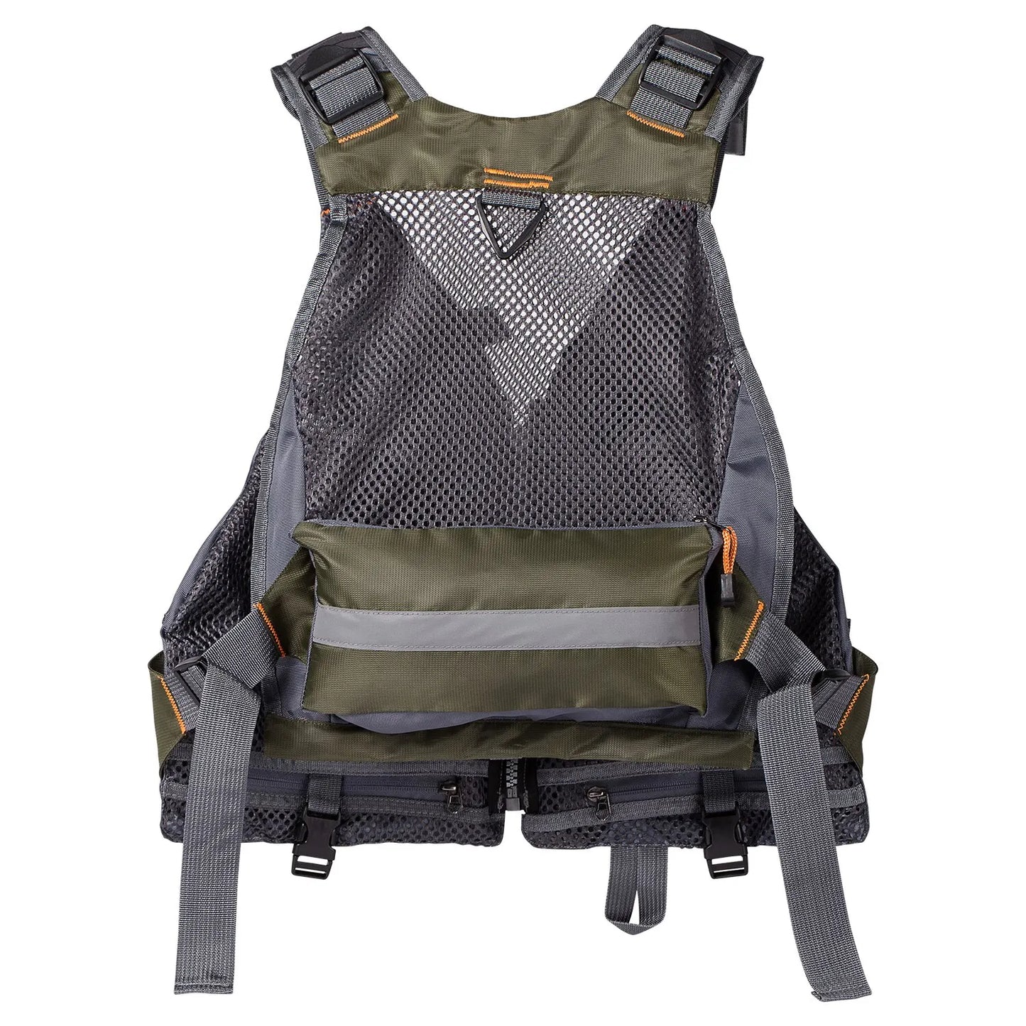 Asher Daniel Grand Outdoors: Breathable Fishing Vest | Outdoor Sports Fly Swimming Adjustable Vest | Fishing Tackle