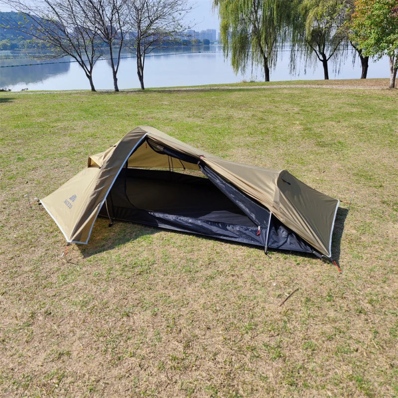 Asher Daniel Grand Outdoors: Backpacking Tent | 1 Person Ultralight | Stormproof Camping Tent Suitable for Four Seasons Single Person Tent