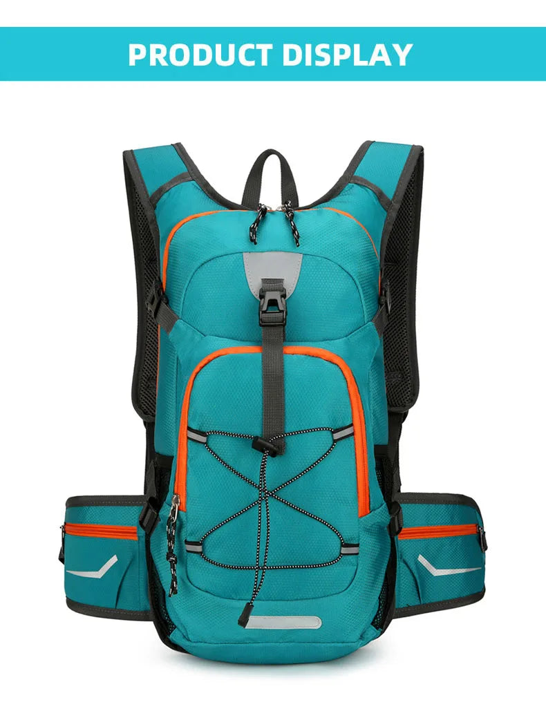 Asher Daniel Grand Outdoors: Lightweight Hydration Backpack | Outdoor Sport | Hiking | Camping |Climbing | Mountaineering Rucksack | Travel Hydro Water Daypack