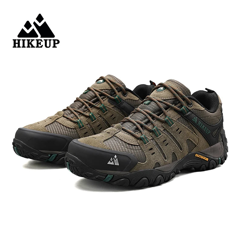 Asher Daniel Grand Outdoors: Men's Hiking Shoes | Suede Leather | Outdoor Shoes | Wear-resistant | Trekking | Walking | Hunting