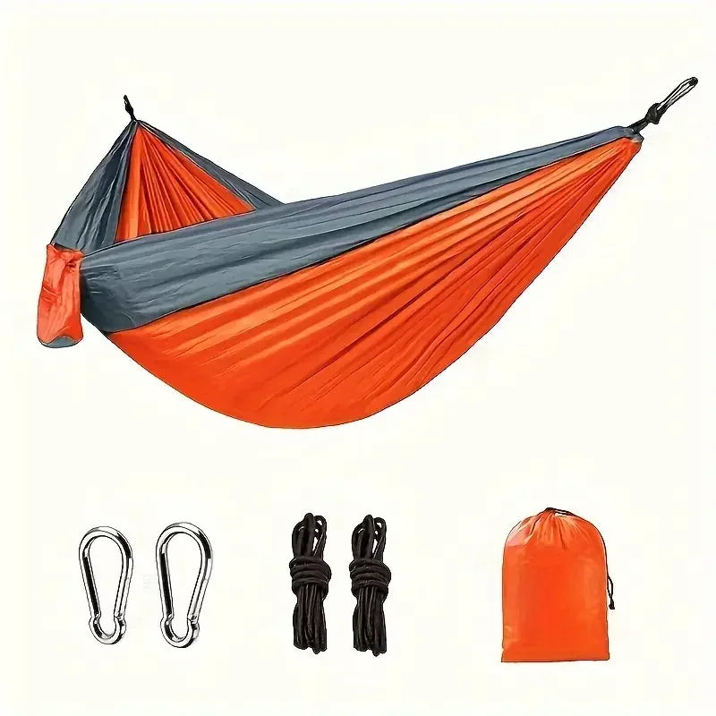 Asher Daniel Grand Outdoors: Camping Hammock | Camping Accessories Gear for Outdoor/Indoor with Tree Straps | Nylon Lightweight Hammocks for Touring Hiking