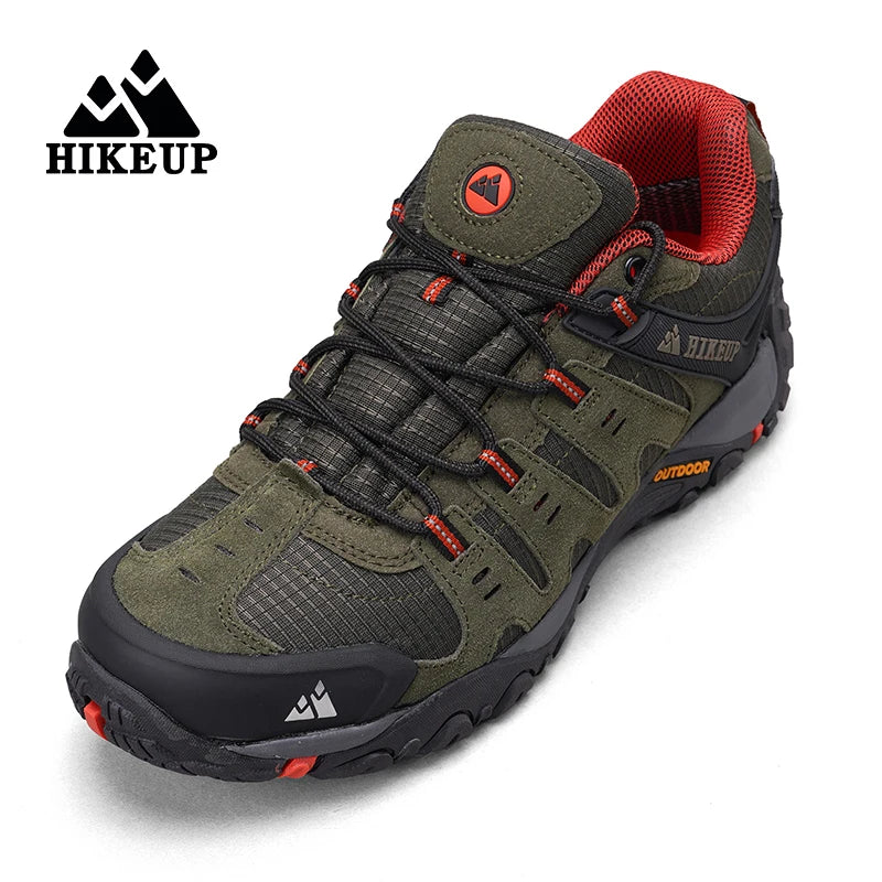 Asher Daniel Grand Outdoors: Men's Hiking Shoes | Suede Leather | Outdoor Shoes | Wear-resistant | Trekking | Walking | Hunting