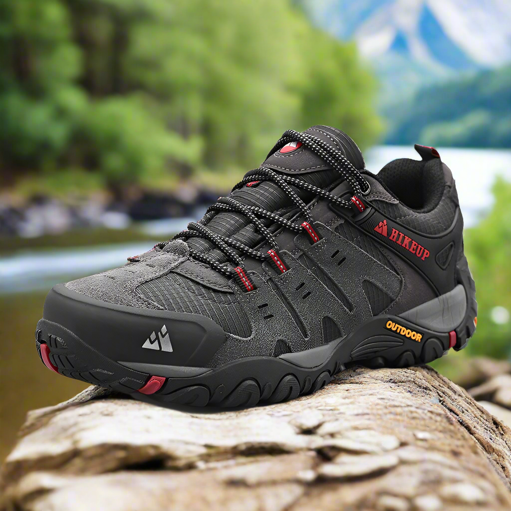 Asher Daniel Grand Outdoors: Men's Hiking Shoes | Suede Leather | Outdoor Shoes | Wear-resistant | Trekking | Walking | Hunting