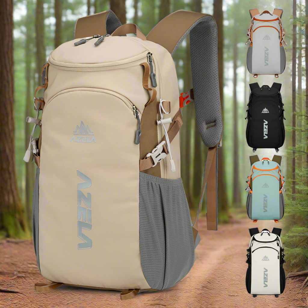 Asher Daniel Grand Outdoors: Hiking Backpack |Lightweight Water Resistant Camping Daypack for Men and Women | Travel Bag for Outdoor Sport Trekking