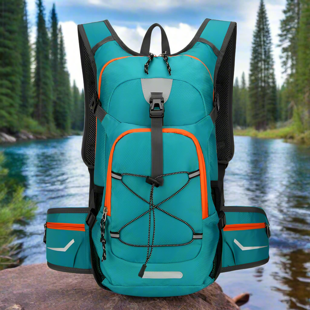 Asher Daniel Grand Outdoors: Lightweight Hydration Backpack | Outdoor Sport | Hiking | Camping |Climbing | Mountaineering Rucksack | Travel Hydro Water Daypack