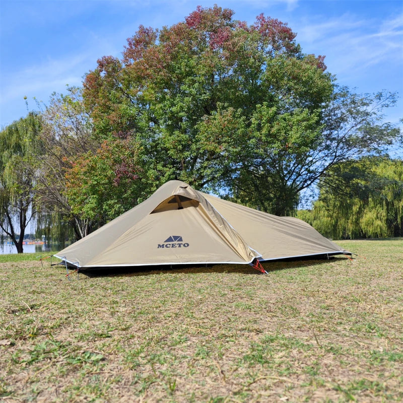 Asher Daniel Grand Outdoors: Backpacking Tent | 1 Person Ultralight | Stormproof Camping Tent Suitable for Four Seasons Single Person Tent