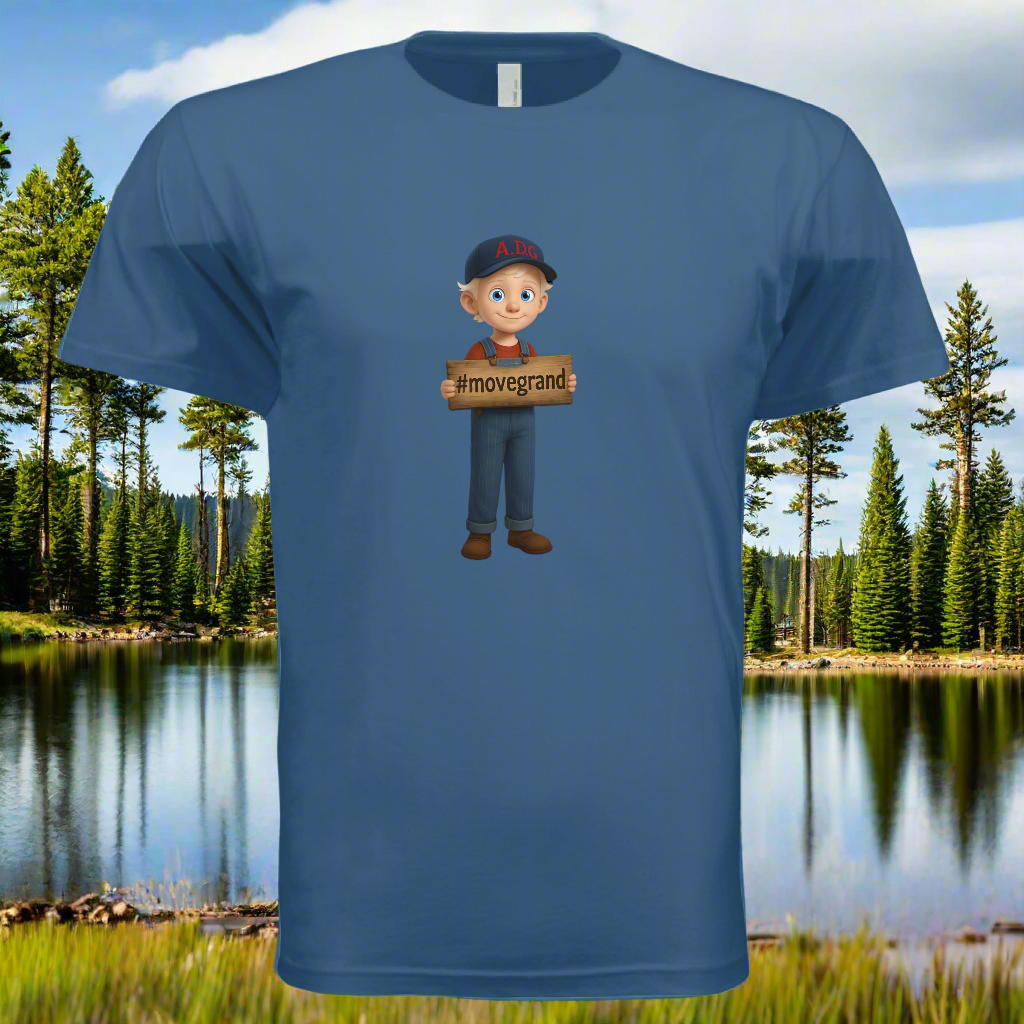 ADG 'Kid Grand' Cool Blue - Unisex T-Shirt