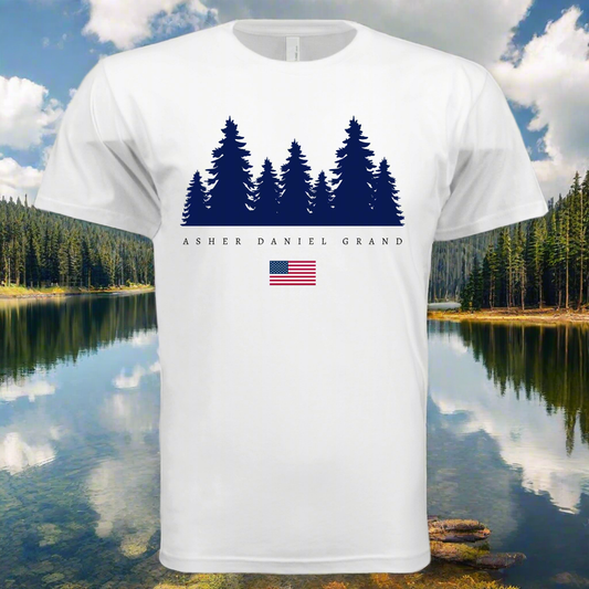 ADG 'The Pines' White - Unisex T-Shirt