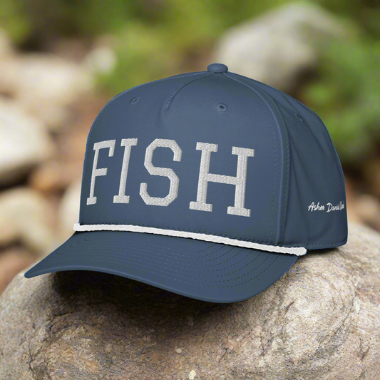 Asher Daniel Grand 'FISH' Adventure - Classic Embroidered Rope Cap