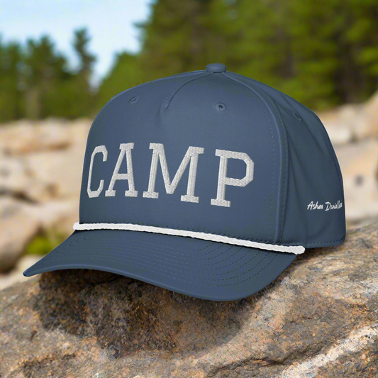 Asher Daniel Grand 'Camp' Adventure - Classic Embroidered Rope Cap