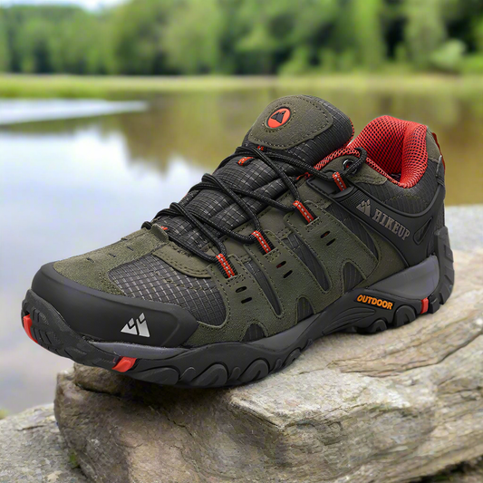 Asher Daniel Grand Outdoors: Men's Hiking Shoes | Suede Leather | Outdoor Shoes | Wear-resistant | Trekking | Walking | Hunting