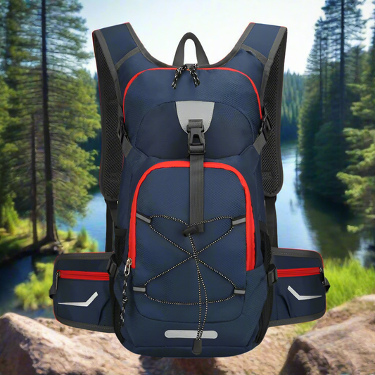 Asher Daniel Grand Outdoors: Lightweight Hydration Backpack | Outdoor Sport | Hiking | Camping |Climbing | Mountaineering Rucksack | Travel Hydro Water Daypack