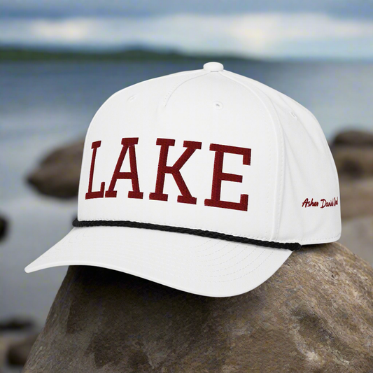 Asher Daniel Grand 'LAKE' Adventure - Classic Embroidered Rope Cap
