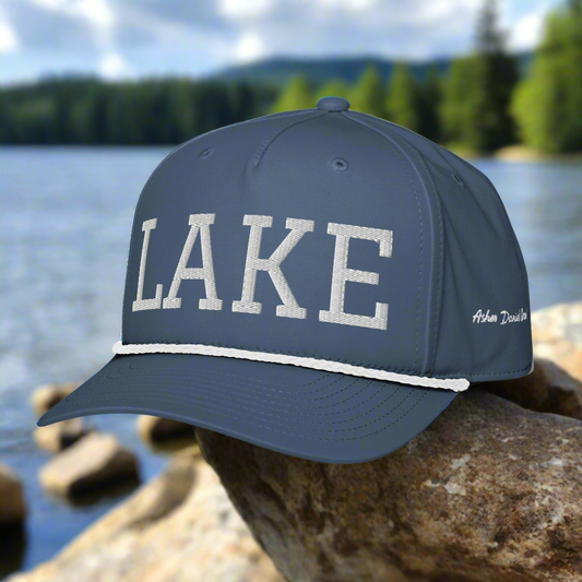 Asher Daniel Grand 'LAKE' Adventure - Classic Embroidered Rope Cap