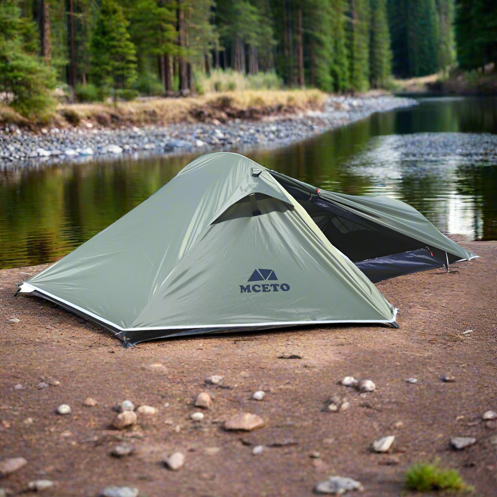 Asher Daniel Grand Outdoors: Backpacking Tent | 1 Person Ultralight | Stormproof Camping Tent Suitable for Four Seasons Single Person Tent